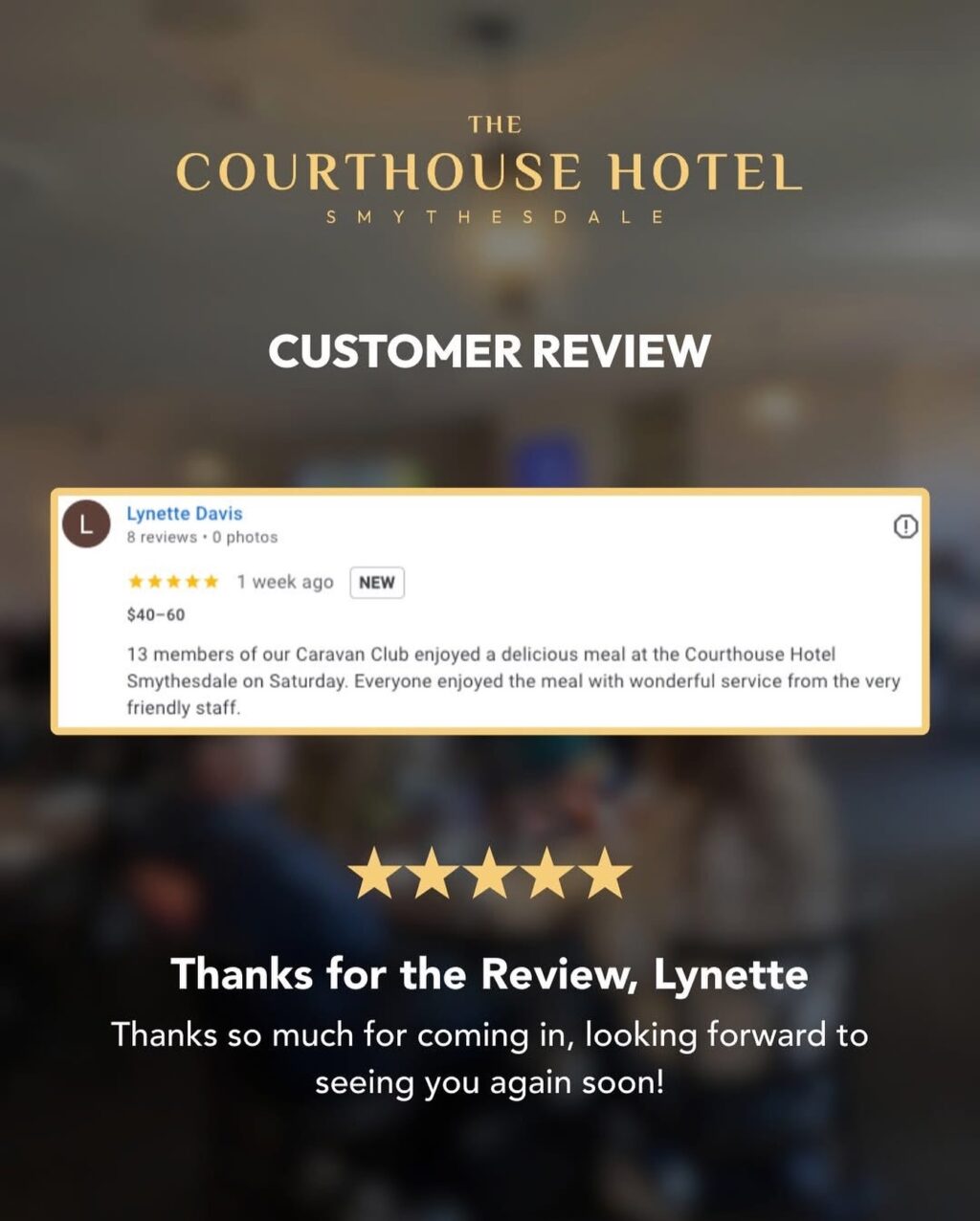 Instagram post from courthousehotelsmythesdale. This post is in position 12.